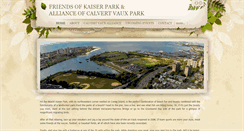 Desktop Screenshot of friendsofkaiserpark.com